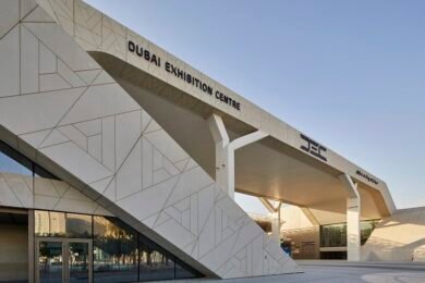 DUBAI, MARCH 03 2021: General view of Dubai Exhibition centre at Expo 2020 Dubai site (Photo by Suneesh SudhakaranExpo 2020 Dubai)