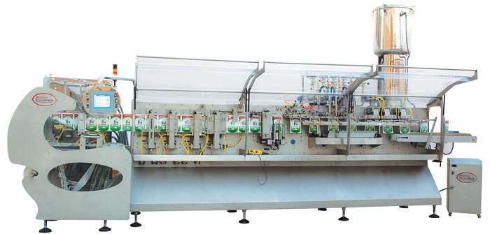 machine series of a horizontal pouch machines to produce different sizes