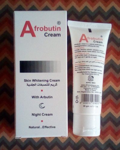 A natural medication for hyperpigmentation Afrobutin Cream