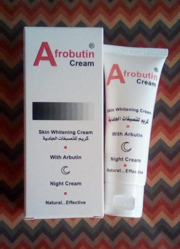 A natural medication for hyperpigmentation Afrobutin Cream