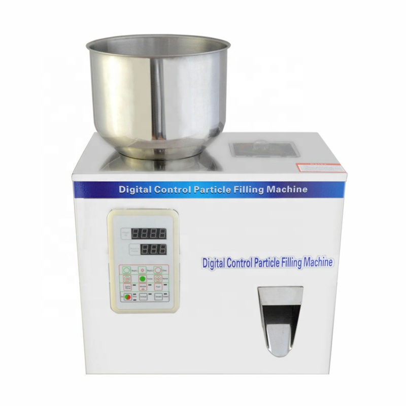 توريد ماكينة تعبئة حبيبات وبودر جرامات الوزنية نصف آلي