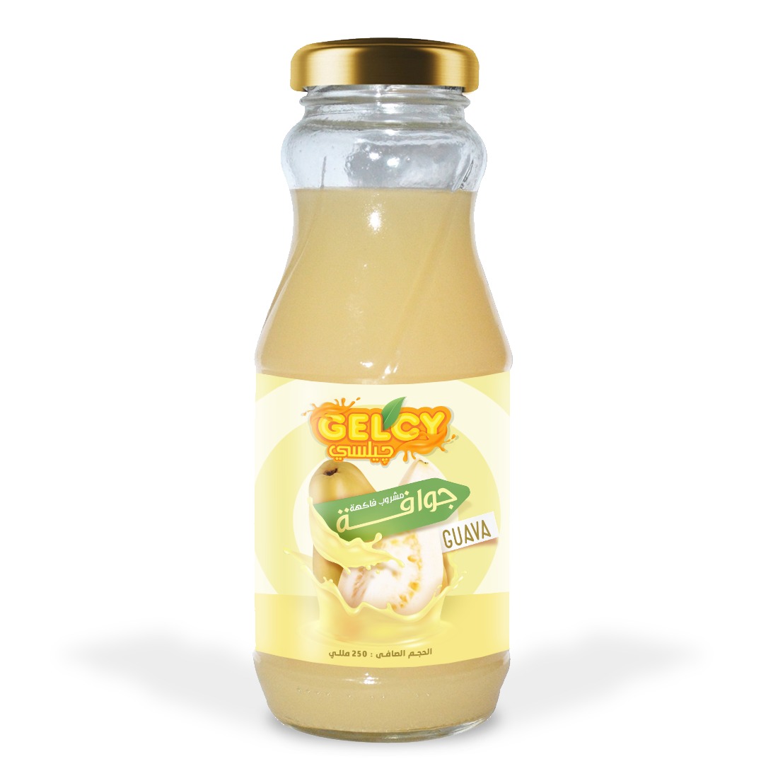 توريد عصير جوافة 250 ملى فى زجاج من شركة البلد للتجارة