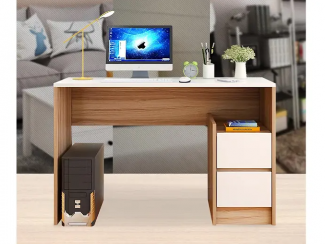 توريد مكاتب خشب تصميم مودرن يصلح لاستخدام البيت والمكتب