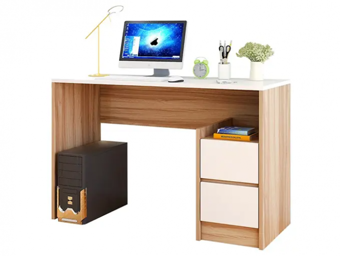 توريد مكاتب خشب تصميم مودرن يصلح لاستخدام البيت والمكتب