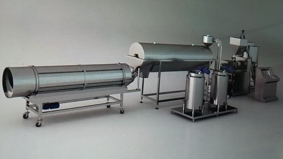 خط انتاج وتعبئه وتغليف السناكس و البفك وشيبس الذرة من شركة سمارت باك