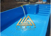 تصنيع حمامات سباحة فيبر جلاس من شركة الاهرام