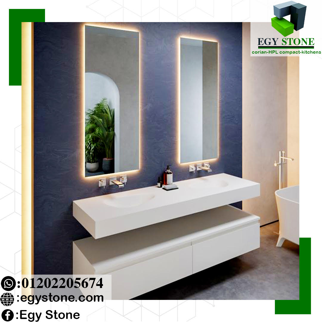 احواض حمامات كوريان – رخام صناعي