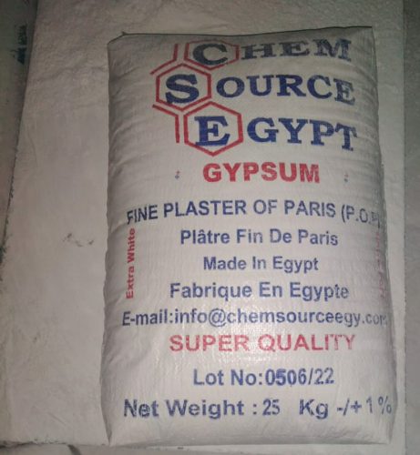 Exporting a high quality product from Gypsum