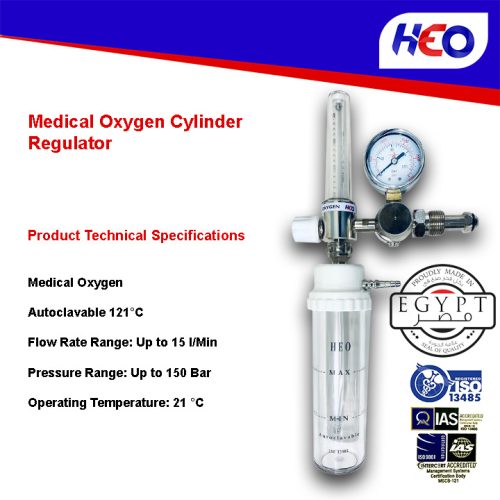 Medical Oxygen Cylinder Regulator