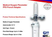 Medical-Oxygen-Flowmeter-FFO-French-Adapter
