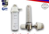 Medical Oxygen Flowmeter French Adapter