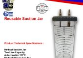 Reusable Suction Jar