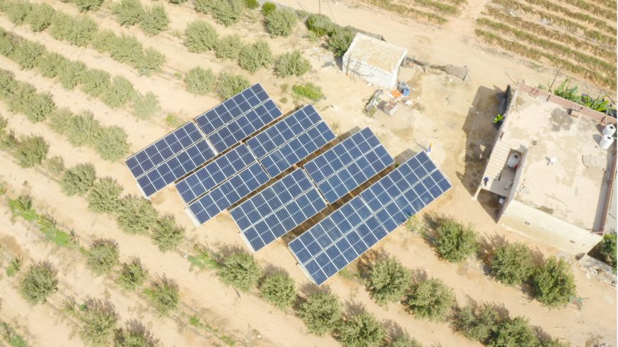 تنفيذ شبكات الري بالطاقة الشمسية من شركة النصر سولر