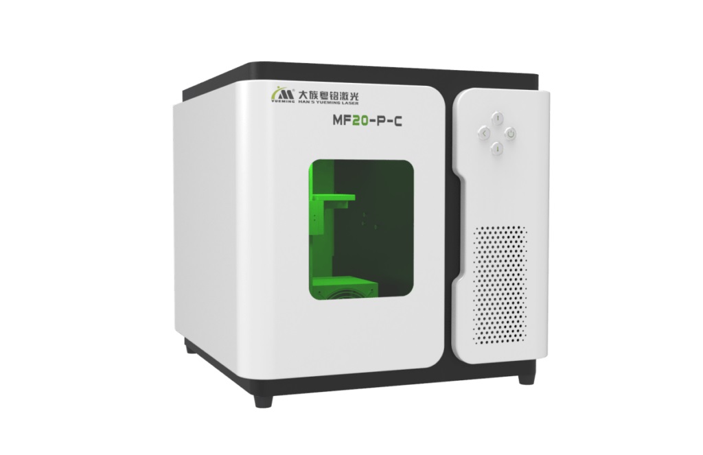 توريد ماكينة رسم فايبر ليزر سطح المكتب MarkerMF-P-C