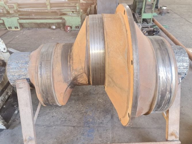 Mud Pump Crankshaft Re-conditioning