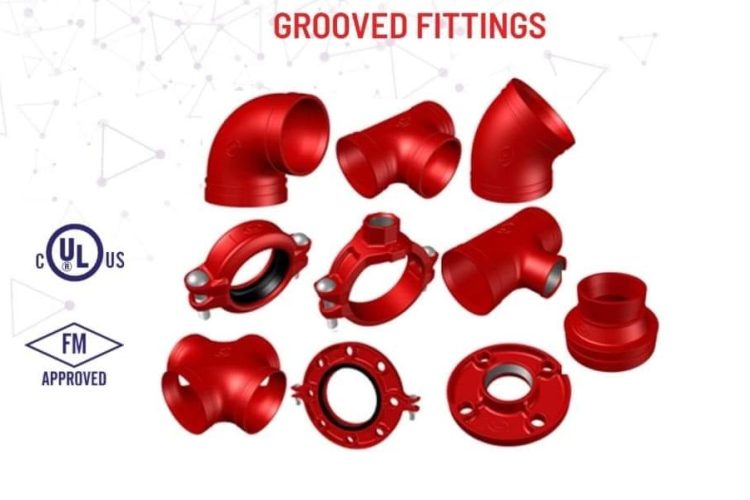 توريد Grooved Fitting ماركة_ viking معتمده UL&FM من شركة ايجى جلف